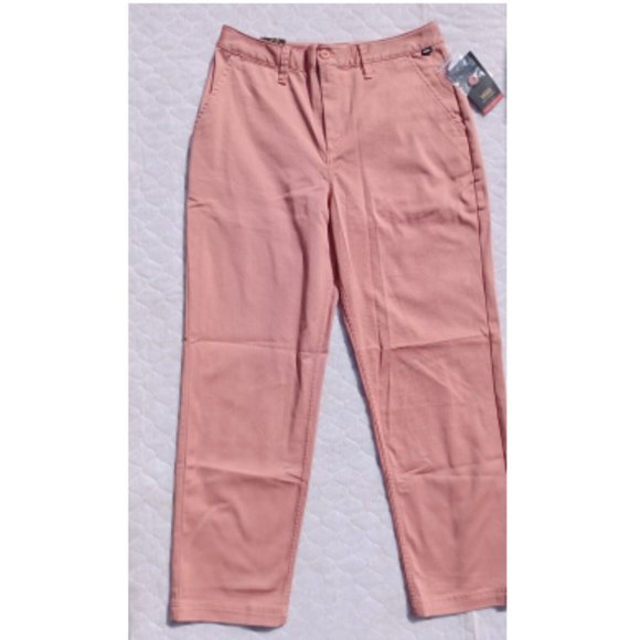 Vans Authentic Chino Pants Rose/Pink Women's Size 27 VN0A47SEZLS - Picture 1 of 13